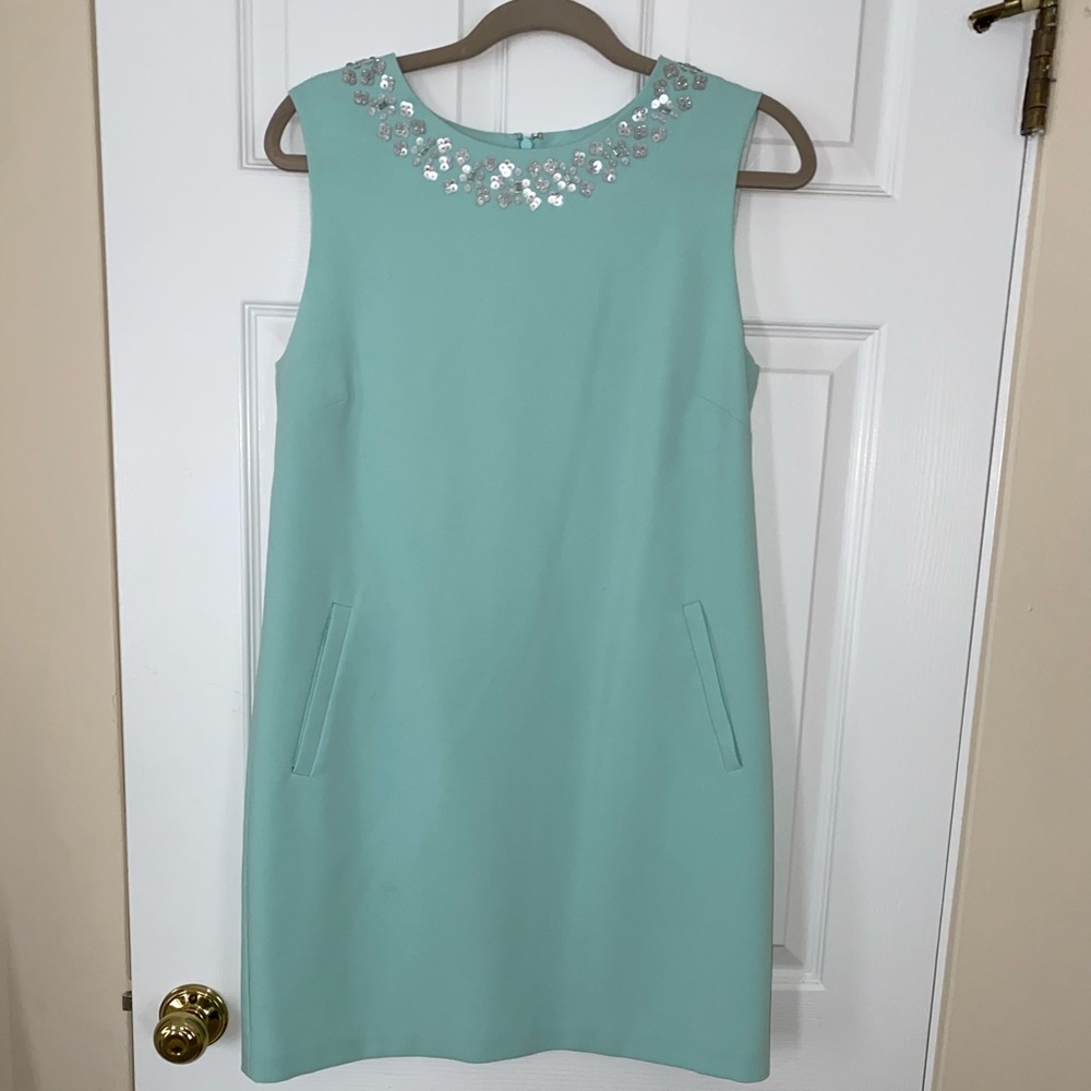 Vineyard Vines light turquoise dress